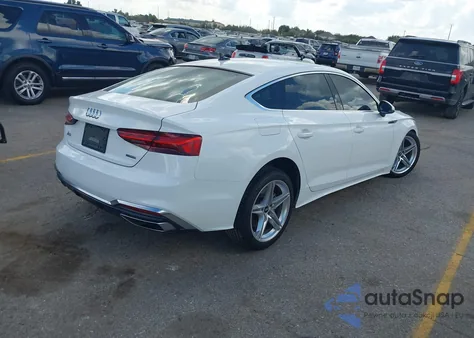 2022 Audi A5 Sportback Premium 45 Tfsi S Line Quattro S Tronic from USA, damaged, VIN WAUDACF57NA012566